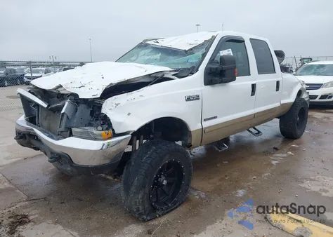 2001 Ford F-250 Lariat/Xl/Xlt from USA, damaged, VIN 1FTNW21F11EA01925